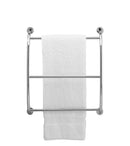 Valsan Essentials Chrome Wall Mounted Towel Rack - Stellar Hardware and Bath 