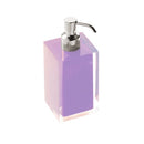 Rainbow Square White Countertop Soap Dispenser - Stellar Hardware and Bath 