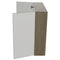 Single Wall Mounted 28 Inch Medicine Cabinet with Mirror and 2 Doors - Stellar Hardware and Bath 