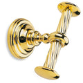 Giunone Classic-Style Brass Double Hook - Stellar Hardware and Bath 