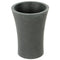 Round Toothbrush Holder Made From Stone in White Finish - Stellar Hardware and Bath 