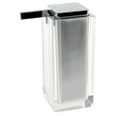 Rainbow Square White Countertop Soap Dispenser - Stellar Hardware and Bath 