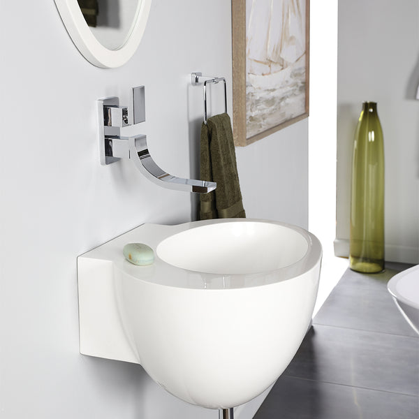 Lacava 6050-01-001M Suave Matte White - Stellar Hardware and Bath 