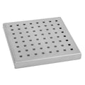 6" x 6" Square Dotted Channel Drain Grate - Stellar Hardware and Bath 