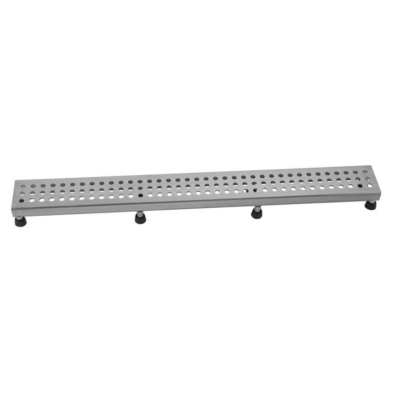 32" Channel Drain Round Dotted Grate - Stellar Hardware and Bath 