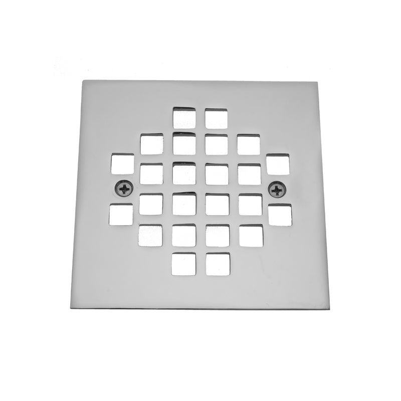 Shower Drain Plate (4 ¼" Square) - Stellar Hardware and Bath 