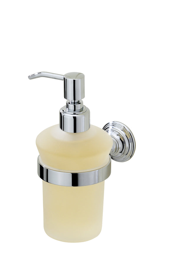 Valsan Kingston Chrome Liquid Soap Dispenser - Stellar Hardware and Bath 