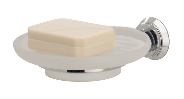 Valsan Nova Chrome Soap Dish Holder - Stellar Hardware and Bath 