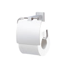 Valsan Cubis-Plus Chrome Toilet Roll Holder with Lid - Stellar Hardware and Bath 