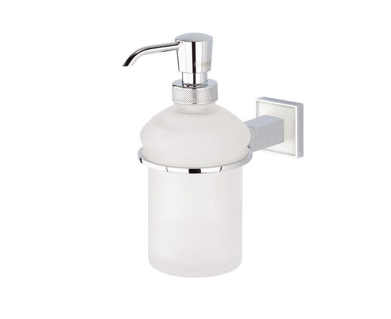 Valsan Cubis-Plus Chrome Liquid Soap Dispenser, 8 oz - Stellar Hardware and Bath 