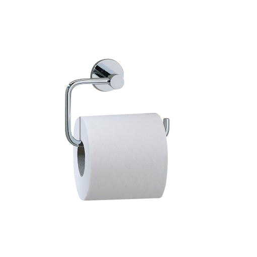 Valsan Porto Chrome Toilet Roll Holder without Lid - Stellar Hardware and Bath 