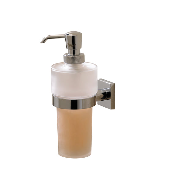 Valsan Braga Chrome Liquid Soap Dispenser, 6 oz - Stellar Hardware and Bath 