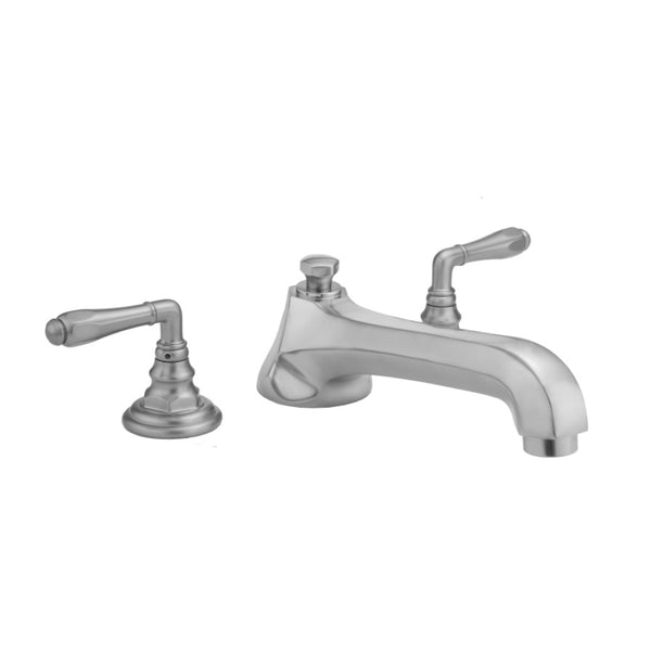 Westfield Roman Tub Set with Low Spout and Smooth Lever Handles - Stellar Hardware and Bath 