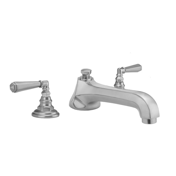 Westfield Roman Tub Set with Low Spout and Hex Lever Handles - Stellar Hardware and Bath 