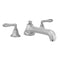 Astor Roman Tub Set with Low Spout and Smooth Lever Handles - Stellar Hardware and Bath 