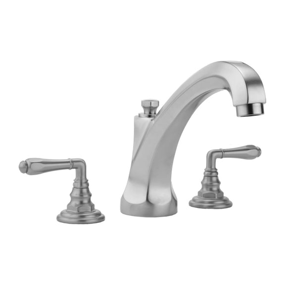Westfield Roman Tub Set with High Spout and Smooth Lever Handles - Stellar Hardware and Bath 