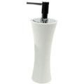 Aucuba Free Standing Soap Dispenser Made From Thermoplastic Resins in Orange Finish - Stellar Hardware and Bath 