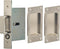 Omnia 7012/L Pocket Door Lock - Stellar Hardware and Bath 