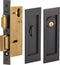 Omnia 7037/A Pocket Door Lock - Stellar Hardware and Bath 