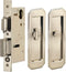 Omnia 7039/L Pocket Door Lock - Stellar Hardware and Bath 