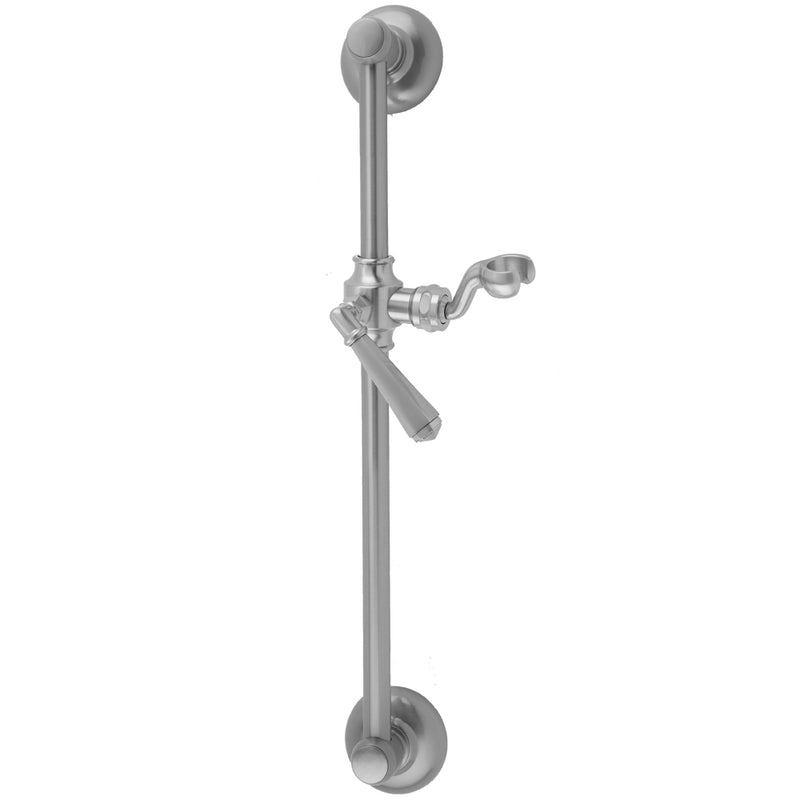 24" Traditional Wall Bar with Hex Lever Handle - Stellar Hardware and Bath 