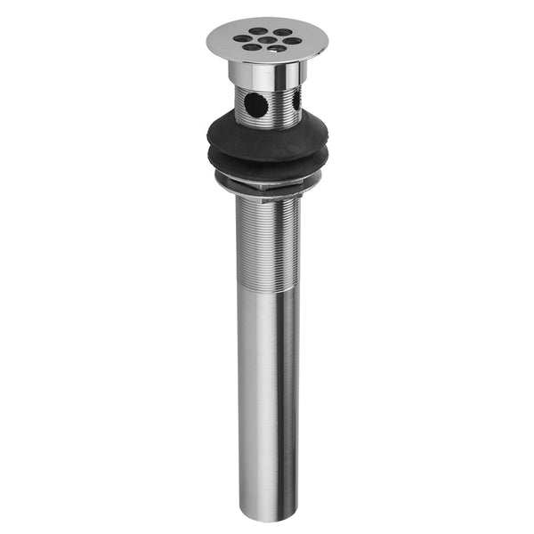 Wide Hole Grid Lavatory Drain with Overflow - Stellar Hardware and Bath 