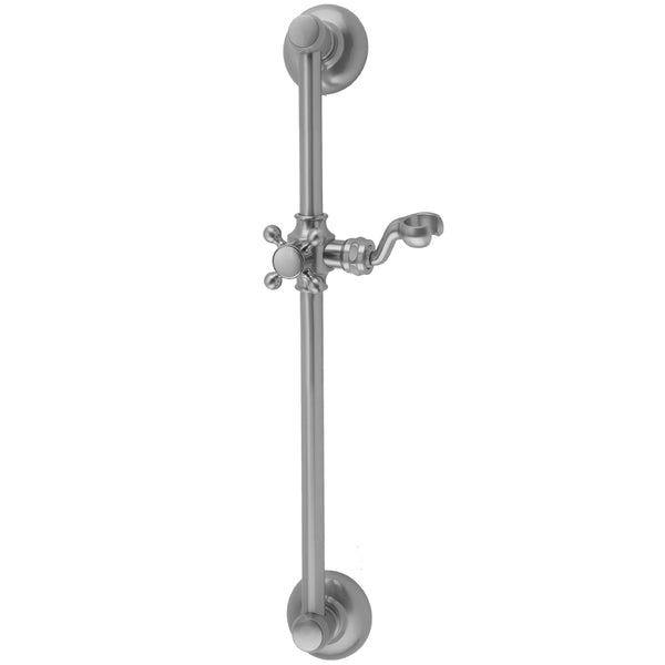 24" Traditional Wall Bar with Standard Cross Handle - Stellar Hardware and Bath 