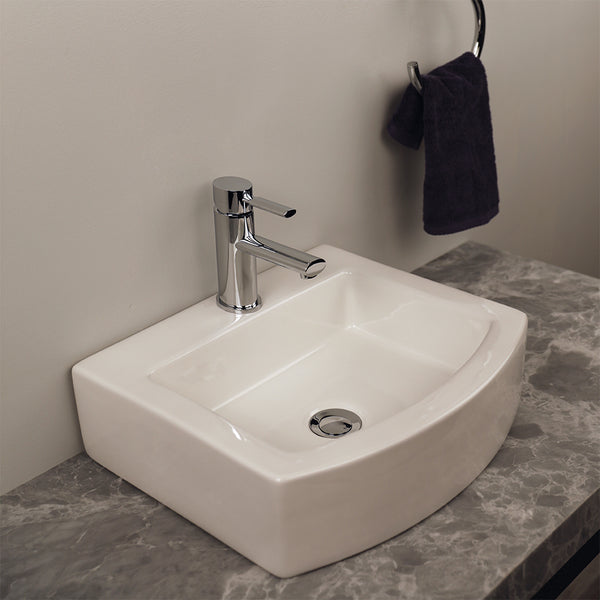 Lacava 7700-03-001 Plaza White - Stellar Hardware and Bath 