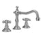 Roaring 20's Faucet with Ball Cross Handles & Fully Polished & Plated Pop-Up Drain - Stellar Hardware and Bath 