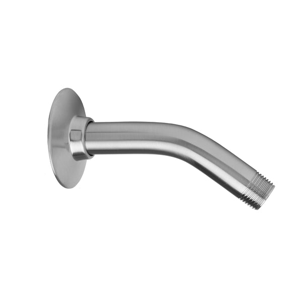 8" 45° Brass Showerarm with Standard Escutcheon - Stellar Hardware and Bath 