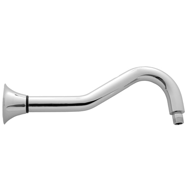 All Brass Swan Neck Showerarm - Stellar Hardware and Bath 