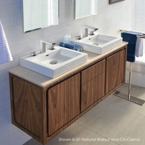 Lacava AQT-W-56-06 Aquatre  Wenge - Stellar Hardware and Bath 