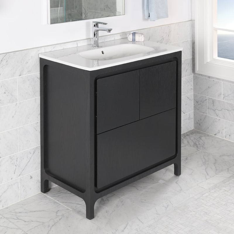 Lacava AQT-F-32-35T1 Aquatre  Ardesia with Fine Texture - Stellar Hardware and Bath 