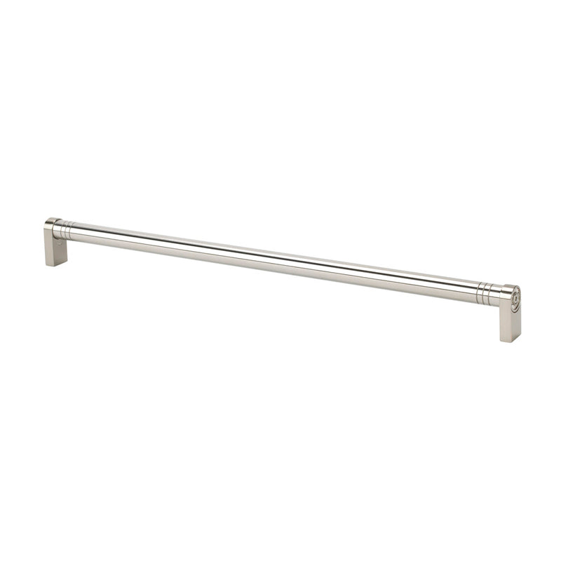 Topex ROUND APPLIANCE PULL SATIN NICKEL 448MM - Stellar Hardware and Bath 