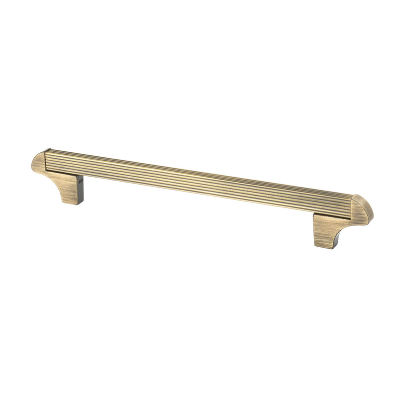 Topex SQUARE TRANSITIONAL CABINET PULL ANTIQUE BRONZE 160MM - Stellar Hardware and Bath 