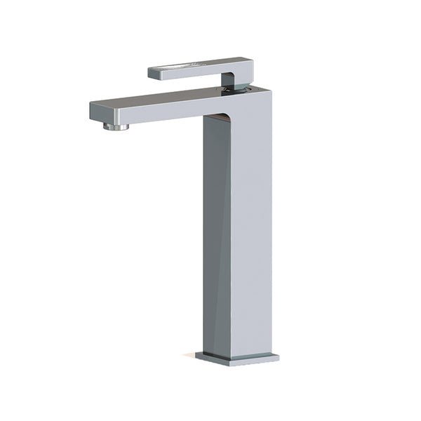 Aqua Brass 84020 Tall single-hole lavatory faucet WITH CRYSTAL - Stellar Hardware and Bath 