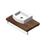 Lacava PLA-W-30-07 Plaza Natural Walnut - Stellar Hardware and Bath 