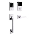 Baldwin Touchscreen Minneapolis Left Handed Electronic Keyless Entry Handleset with Lakeshore Lever - Stellar Hardware and Bath 