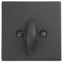 Emtek 8569 Square Style Brass Modern One-Sided Deadbolt - Stellar Hardware and Bath 