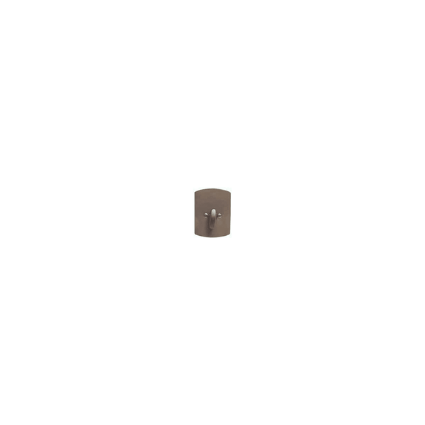 Emtek 8574 #4 Style Sandcast Bronze One-Sided Deadbolt - Stellar Hardware and Bath 