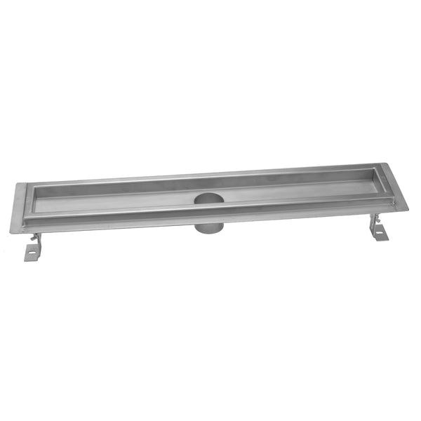 32" Bottom Outlet  Channel Drain Body - Stellar Hardware and Bath 