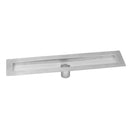 24" zeroEDGE Bottom Outlet  Channel Drain Body - Stellar Hardware and Bath 