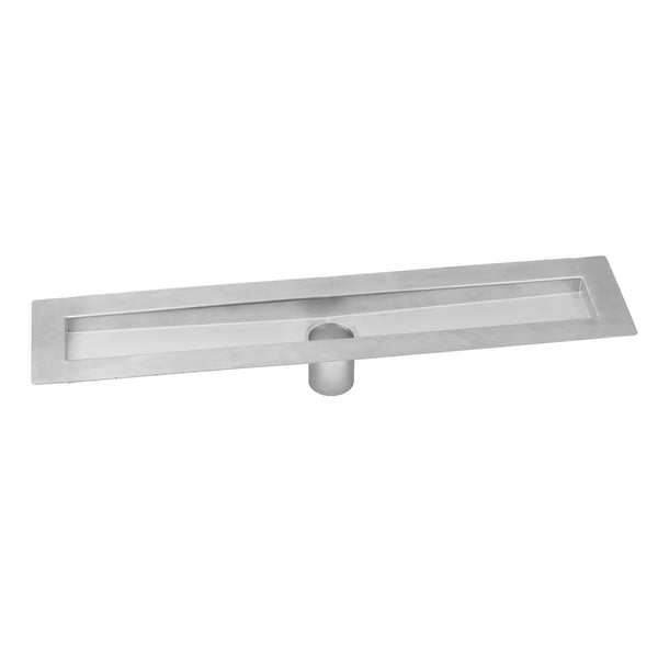 36" zeroEDGE Bottom Outlet  Channel Drain Body - Stellar Hardware and Bath 