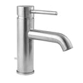 Contempo Single Hole Faucet with Fully Polished & Plated Pop-Up Drain - Stellar Hardware and Bath 