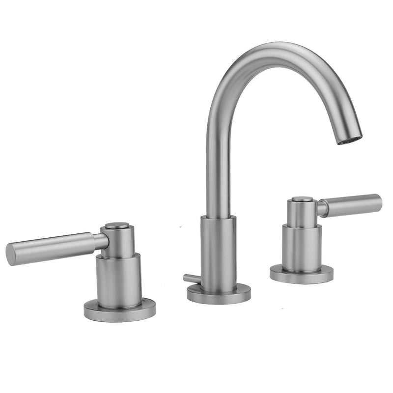 Uptown Contempo Faucet with Round Escutcheons & High Lever Handles- 0.5 GPM - Stellar Hardware and Bath 