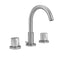 Uptown Contempo Faucet with Round Escutcheons & Thumb Handles- 0.5 GPM - Stellar Hardware and Bath 