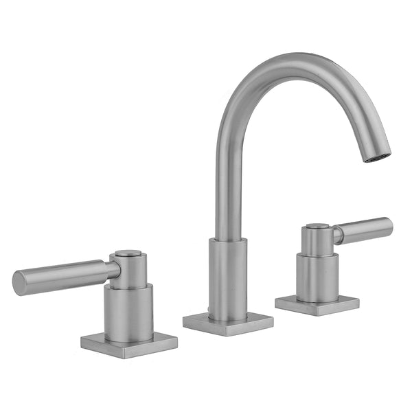 Uptown Contempo Faucet with Square Escutcheons & Lever Handles -1.2 GPM - Stellar Hardware and Bath 