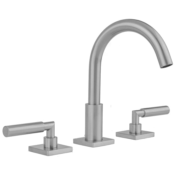 Uptown Contempo Faucet with Square Escutcheons & Slim Lever Handles- 0.5 GPM - Stellar Hardware and Bath 