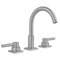 Uptown Contempo Faucet with Square Escutcheons & Low Lever Handles- 0.5 GPM - Stellar Hardware and Bath 