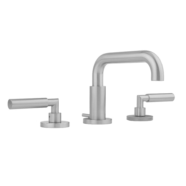 Downtown  Contempo Faucet with Round Escutcheons & Contempo Slim Lever Handles- 0.5 GPM - Stellar Hardware and Bath 